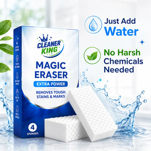 Magic Eraser - Powerful Cleaning Sponge – 4 Pack thumbnail 8